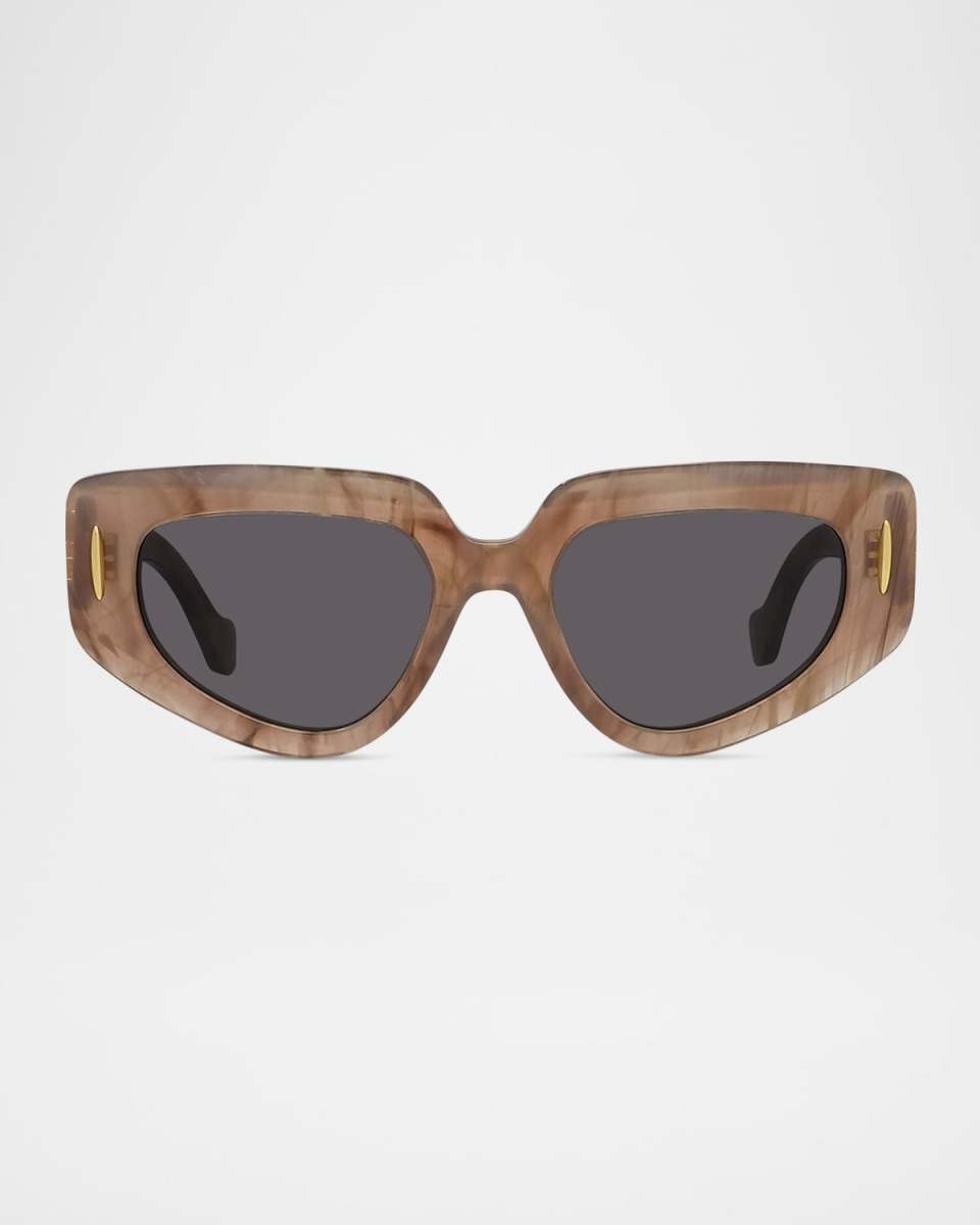 Anagram Acetate Butterfly Sunglasses